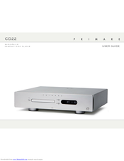 Primare CD22 User Manual