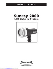 Light & Motion Sunray 2000 Owner's Manual