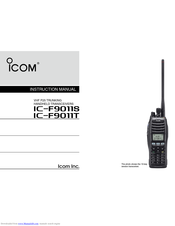 Icom iF9011S Instruction Manual