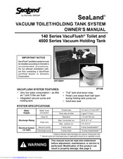 SeaLand VacuFlush 140 Series Owner's Manual