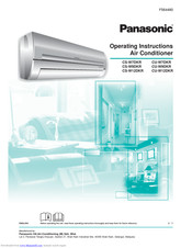 Panasonic CU-W9DKR Operating Instructions Manual