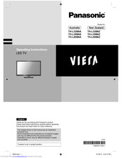 Panasonic TH-L39B6Z Manuals | ManualsLib