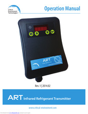 Critical Environment Technologies ART Operation Manual