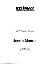 Edimax MFP Server Series User Manual