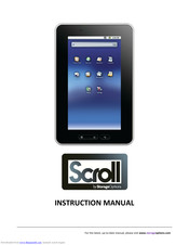 StorageOptions Scrool Instruction Manual
