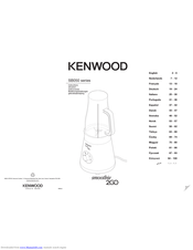 Kenwood Smoothis 2GO SB050 series Instructions Manual