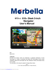 Morbella iNav 610XT User Manual