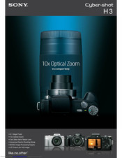 Sony Cyber-shot H3 Brochure & Specs