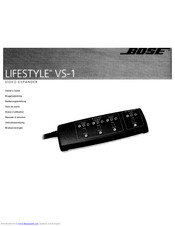 Bose Lifestyle VS-1 Owner's Manual