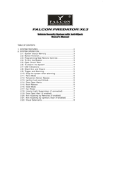 Falcon Predator XL3 Owner's Manual