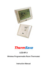 ThermSave LCD-RF-3 Instruction Manual