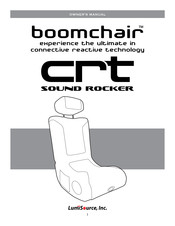 Lumisource Boomchair Owner's Manual