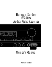 Harman Kardon AVR 80 II Owner's Manual