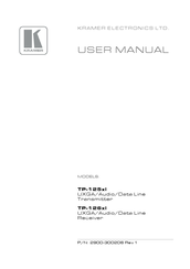 Kramer TP-126xl User Manual