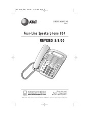 AT&T 924 User Manual