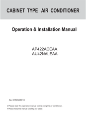 haier AP422ACEAA Operation & Installation Manual