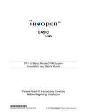 SEON Trooper Basic TR1-10 Installation And User Manual