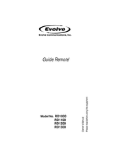Evolve Communications RD1300 Owner's Manual