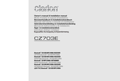 Clarion CZ703E Owner's Manual & Installation Manual