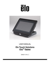 Elo TouchSystems Elo Tablet User Manual