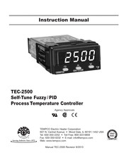 Tempco TEC-2500 Instruction Manual
