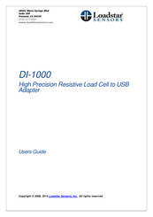 Loadstar Sensors DI-1000 User Manual