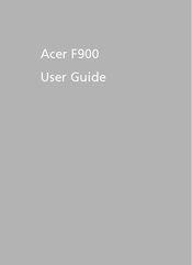 Acer F900 User Manual