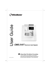 OfficeMaster CMS 218T User Manual