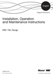 Mono ML Installation & Operation Manual