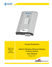 Cooper Bussmann 945U-E User Manual