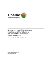Chelsio N210 Installation And User Manual