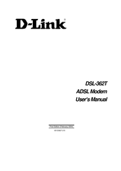 D-Link DSL-362T User Manual