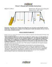 PlaySafe 22-PS311 Owner's Manual And Assembly Instructions