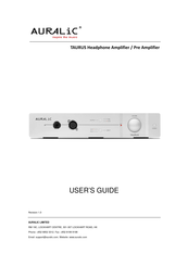 Auralic TAURUS User Manual