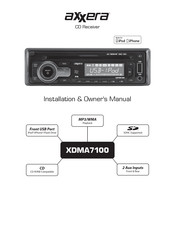 Axxera XDMA7100 Installation & Owner's Manual