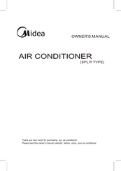 Midea AIR CONDITIONER Owner's Manual
