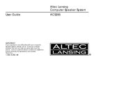 Altec Lansing ACS295 User Manual