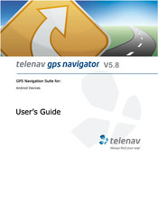 TeleNav GPS Navigator 5.8 User Manual