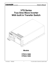 Vanner VTS12-1500 Owner's Manual