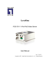 LevelOne FCS-7011 User Manual