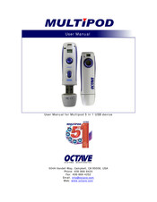 Octave Multipod 5 in 1 USB device User Manual