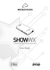 MicroVisionShoww SHOWWX+ User Manual