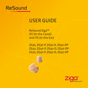 ReSound ZG20 User Manual