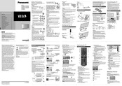 Panasonic Viera TH-42A400G Operating Instructions