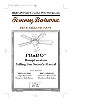 Tommy Bahama PRADO TB310DBZ00 Owner's Manual