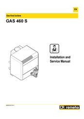 Remeha GAS 460 S Installation And Service Manual