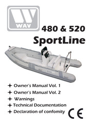 WAV SportLine 480 Owner's Manual