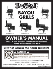 Bayou Classic 500-736 Owner's Manual
