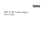 Lenovo 90W AC/DC Combo Adapter User Manual