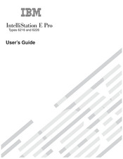 IBM IntelliStation E Pro Type 6216 User Manual